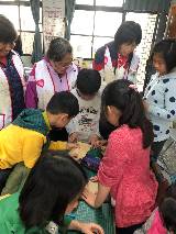同學們可以在遊戲中學習到互助成長的過程