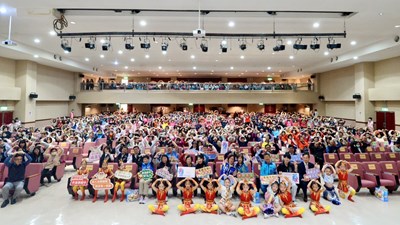 志氣高昂齊聚一堂 中市府表揚1,327名志工